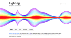 Desktop Screenshot of lightlogproject.org